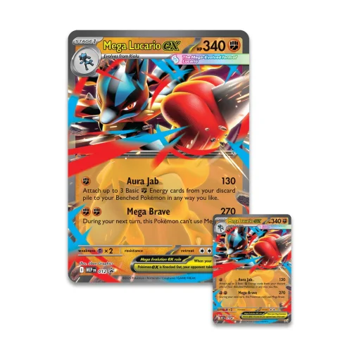 Pokémon TCG: Mega Lucario ex Figure Collection - Image 4