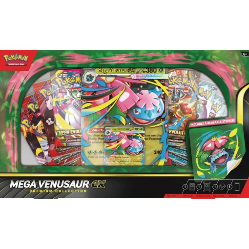 Pokémon TCG: Mega Venusaur ex Premium Collection - Image 2