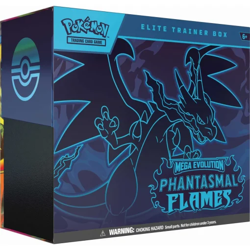 Pokémon TCG: Mega Evolution Phantasmal Flames - Elite Trainer Box - Image 2