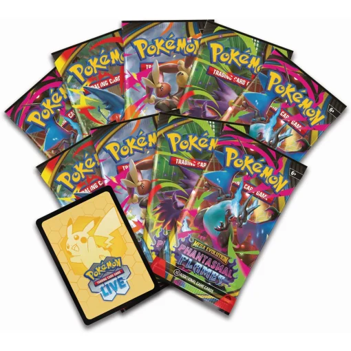 Pokémon TCG: Mega Evolution Phantasmal Flames - Elite Trainer Box - Image 3