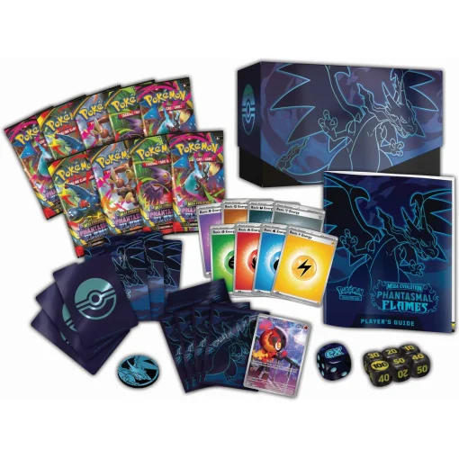 Pokémon TCG: Mega Evolution Phantasmal Flames - Elite Trainer Box - Image 4
