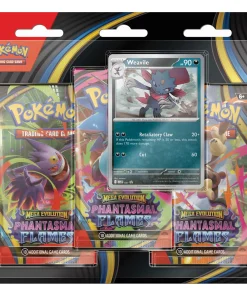 Alternative view of Pokémon TCG: Mega Evolution Phantasmal Flames - 3 Pack