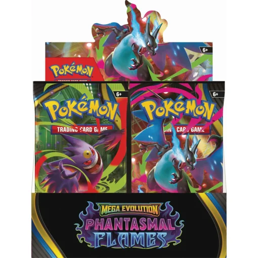 Pokémon TCG: Mega Evolution Phantasmal Flames - Booster Display - Image 3