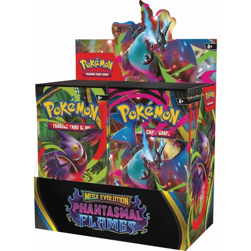 Pokémon TCG: Mega Evolution Phantasmal Flames - Booster Display - Image 2