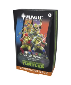 Alternative view of Magic: The Gathering: Teenage Mutant Ninja Turtles Commander Deck