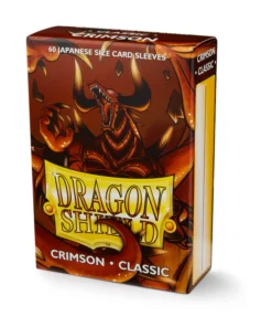 Dragon Shield Classic 60 Sleeves - Japanese Size - Crimson