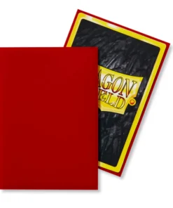 Alternative view of Dragon Shield Classic 60 Sleeves - Japanese Size - Crimson